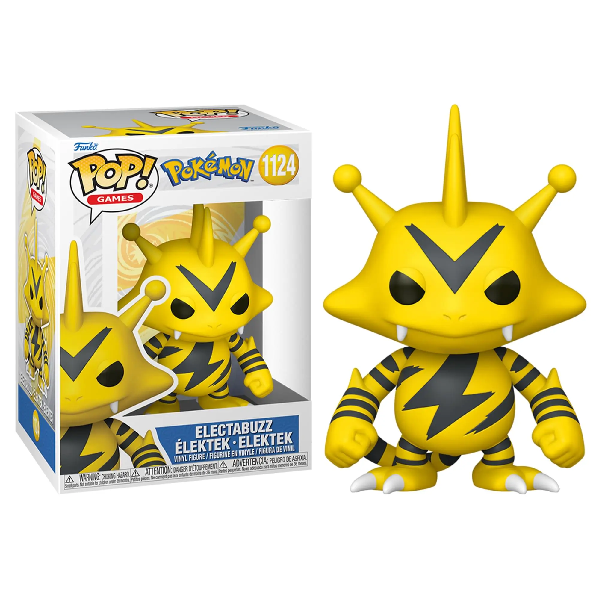 Funko POP! Pokemon Electabuzz Licensed Vinyl Figurine, Collectible Game Figure, Ages 12+ Action Toy for Toys & Hobbies Enthusiasts