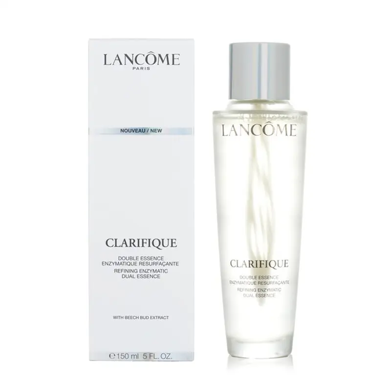 Lancome Clarifique Double Essence - Refining Enzymatic Facial Moisturizer Oil Serum, 150ml/5oz (Ideal for Evening Use), Brightening, Sensitive