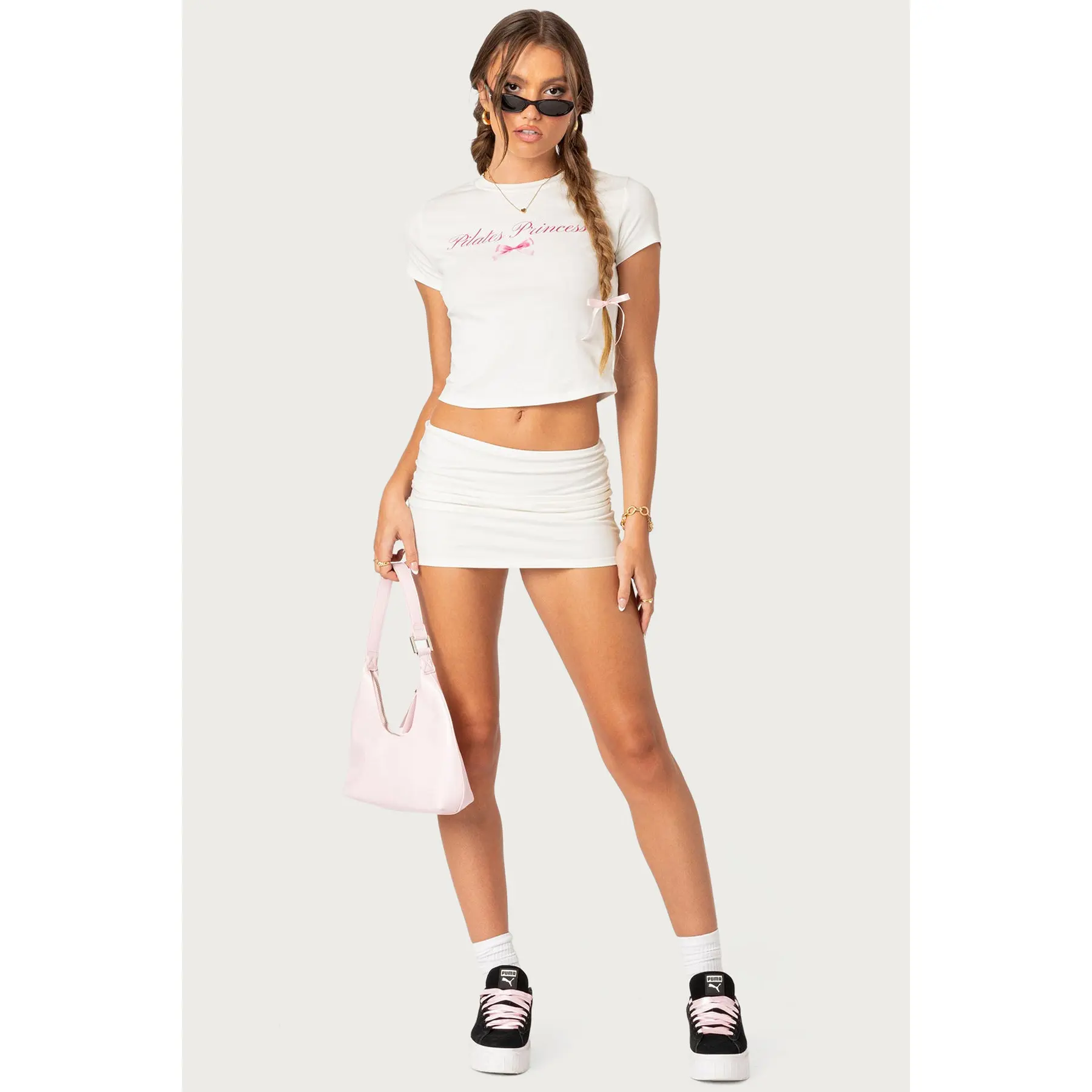 Aisha Low Rise Mini Skirt