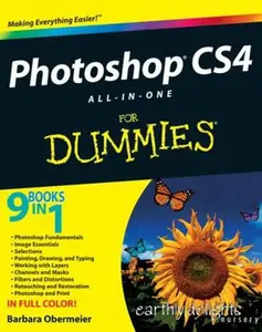 USED-Photoshop Cs4 All-In-One for Dummies by Obermeier, Barbara (Paperback)