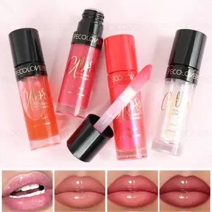 1PC Watery Mirror Lip Gloss, Gloss Lipgloss, Light and Shiny Lip Gloss, Non Sticky Gloss, High Shine Gloss, Mild Formula, Sexy Glossy Lips, Suitable for Daily Makeup, Autumn and Winter, New Year's and Valentine's Day Gifts