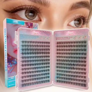 Large-Capacity Self-Adhesive False Eyelash Album - Glue-Free Natural Lashes, Lightweight Fluffy & Breathable, On-the-Go Touch-Ups, Easy to Remove & Long-Lasting Wear, Perfect for Beginners, Beginner Friendly Lashes & Makeup Enthusiasts