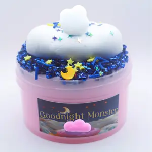 Goodnight Monster DIY Slime Kit ~ Good Vibes Slime ~ Snow Cream Slime ~ Little Monster Slime ~ Fluffy Slime
