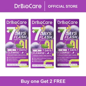 【B1G2 FREE 】DrBioCare Colon Cleanse Supplement, 7-Day Digestive Support Series, Supports Gut Health & Bowel Regularity