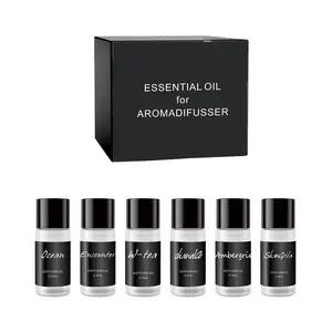 6-Pack Car Air Freshener Refills (0.3oz Each)  Smart Diffuser Essential Oil Kit with 6 Unique Fragrances  Long-Lasting Scents for Car Aromatherapy Car Interior Diffusers