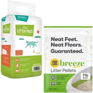 Frisco Litter Pads, 20 count + Cat Litter Pellets Refill