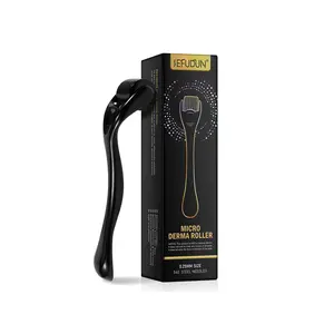 Sefudun Micro Derma Roller for Hair Beard Skin 0.25mm 540 Steel Needles Microneedling Roller for Men Women Safe Easy to Use Effective Reusable Body Care
