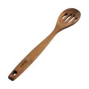 Oster Acacia Wood Slotted Spoon Cooking Utensil