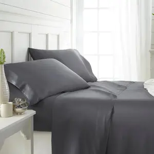 6-Piece Full Queen King / 3-Piece Twin Bed Sheet Set – Ultra Soft Microfiber Deep Pocket Bedding Set – Wrinkle Fade Resistant Breathable Comfort Sheets for All Season Luxury Hotel Quality Bed Linen