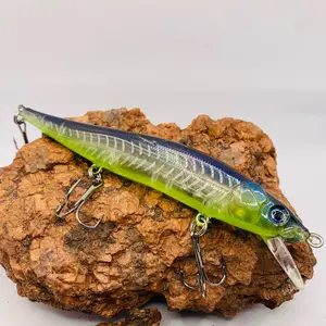 Mayhem Fishing Custom Painted Megabass 110 Alternative Jerkbait - Elegy Bone