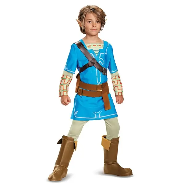 Legend of Zelda Breath of the Wild Link Deluxe Boys Costume