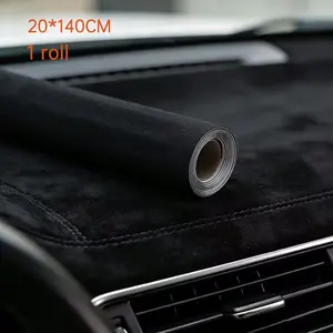 Self-Adhesive Suede Roll, Multi-Purpose Cut-To-Fit, High-Density Faux Fur, Car Interior Upgrade, Sofa, Jewelry Box, DIY Projects
