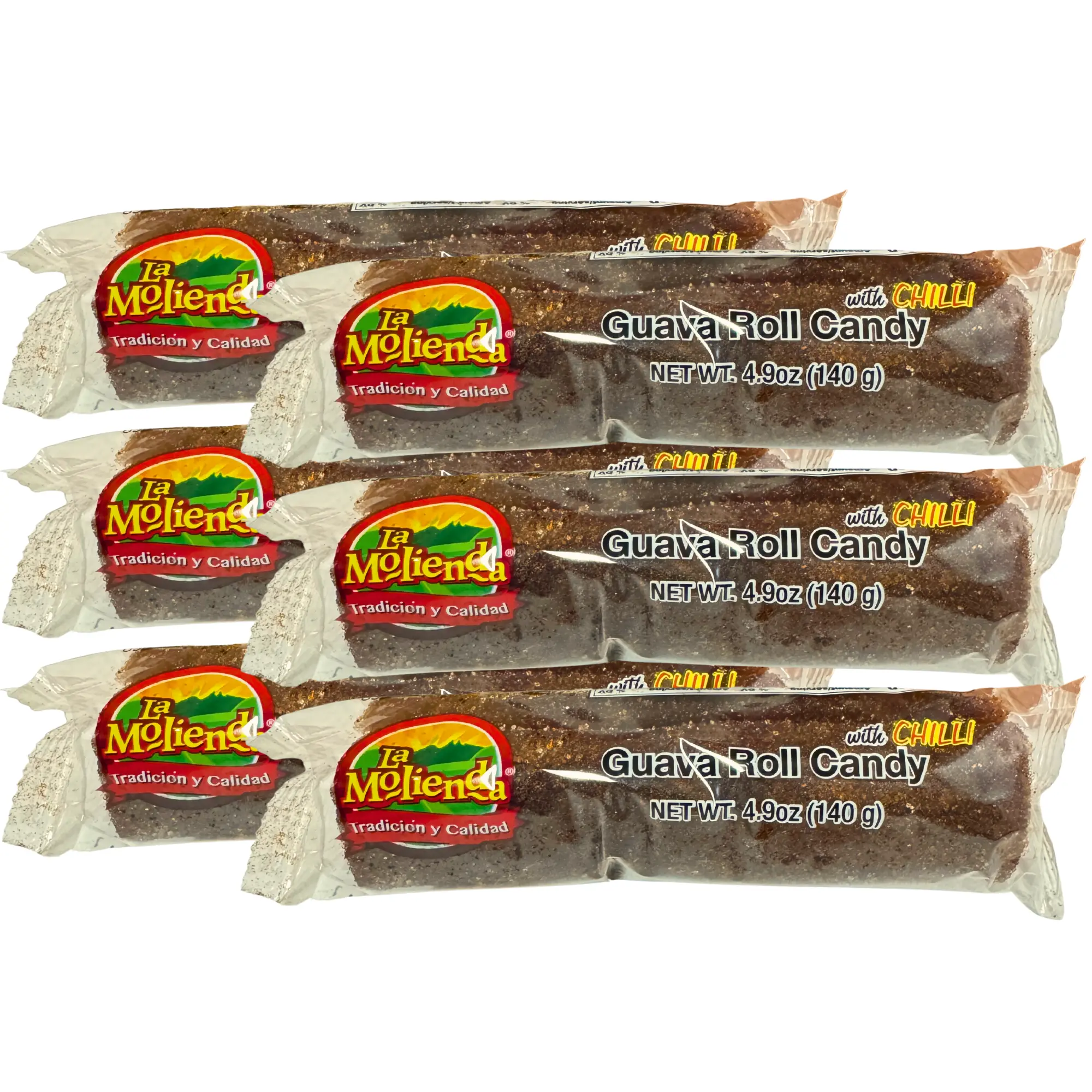 La Molienda - Guava Roll Candy with Chile 6pz Pack