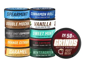 Grinds Coffee Pouches - Best Flavors Pack (Pack of 11)