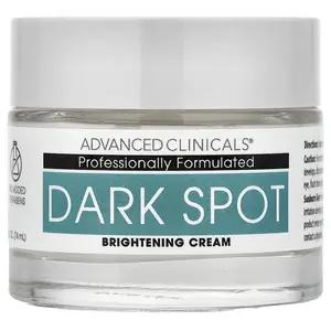 Advanced Clinicals Dark Spot, Brightening Cream, 2.5 fl oz (74 ml)