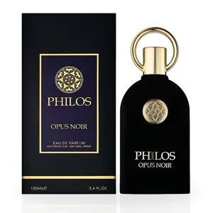 Philos Opus Noir Eau De Parfum Spray 100ML (3.4 OZ) By Maison Alhambra | Exude Sophistication With Every Spray.