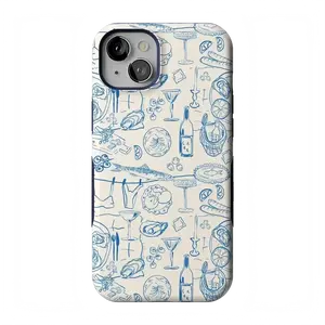 Casely iPhone 15 Plus Case | Dolce Vita | Amalfi Aperitivo | Bold Protective Design | Compatible with MagSafe