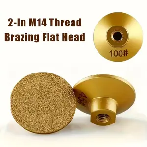 Flat sand grinding head - heavy-duty grinding and polishing head with grinding disc, durable and precise surface treatment, finishing and polishing - very suitable for DIY - easy to connect and securely installed
