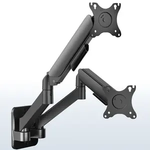 Mechanical Arm Dual 17" to 32" Monitor Wall Mount