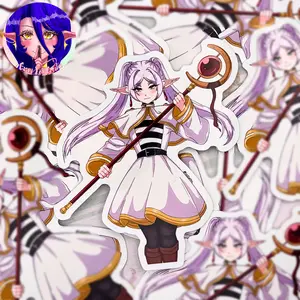 Elf Mage Glossy Vinyl Sticker