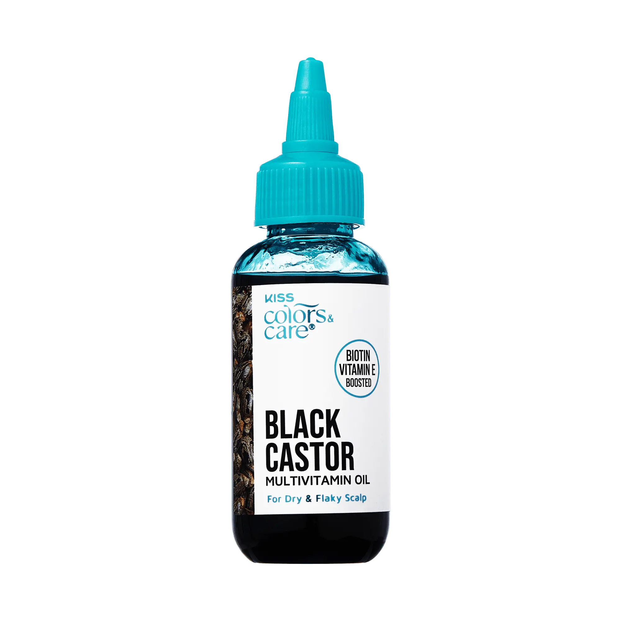 Kiss Colors & Care Multivitamin Oil - Black Castor