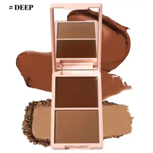 Deep- Cream & Powder Bronzer Duo