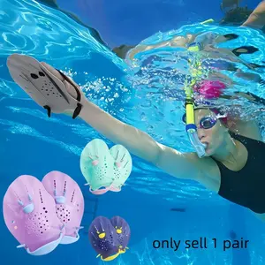 Professional Swimming Hand Paddles, High-Strength PP Material, Unisex, Speed Boost, Strength Enhancement, Quick-Dry, Non-Slip, Easy Wear, Essential for Swim Training