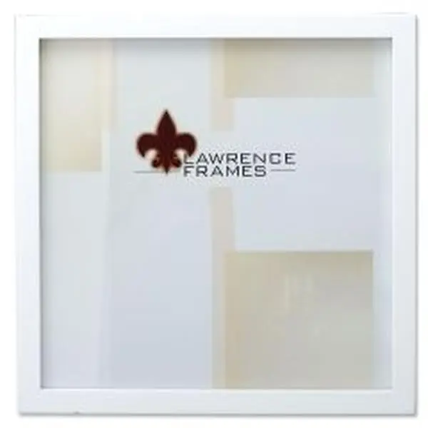 LawrenceFrames 755812 12 x 12 in. Wooden Picture Frame, White