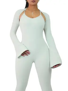 Flared Bolero Long Sleeves (Misty)