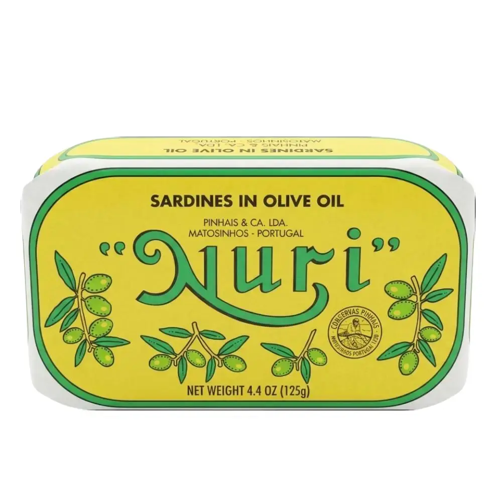 NURI Portuguese Sardines in Pure Olive Oil - 10 Pack
