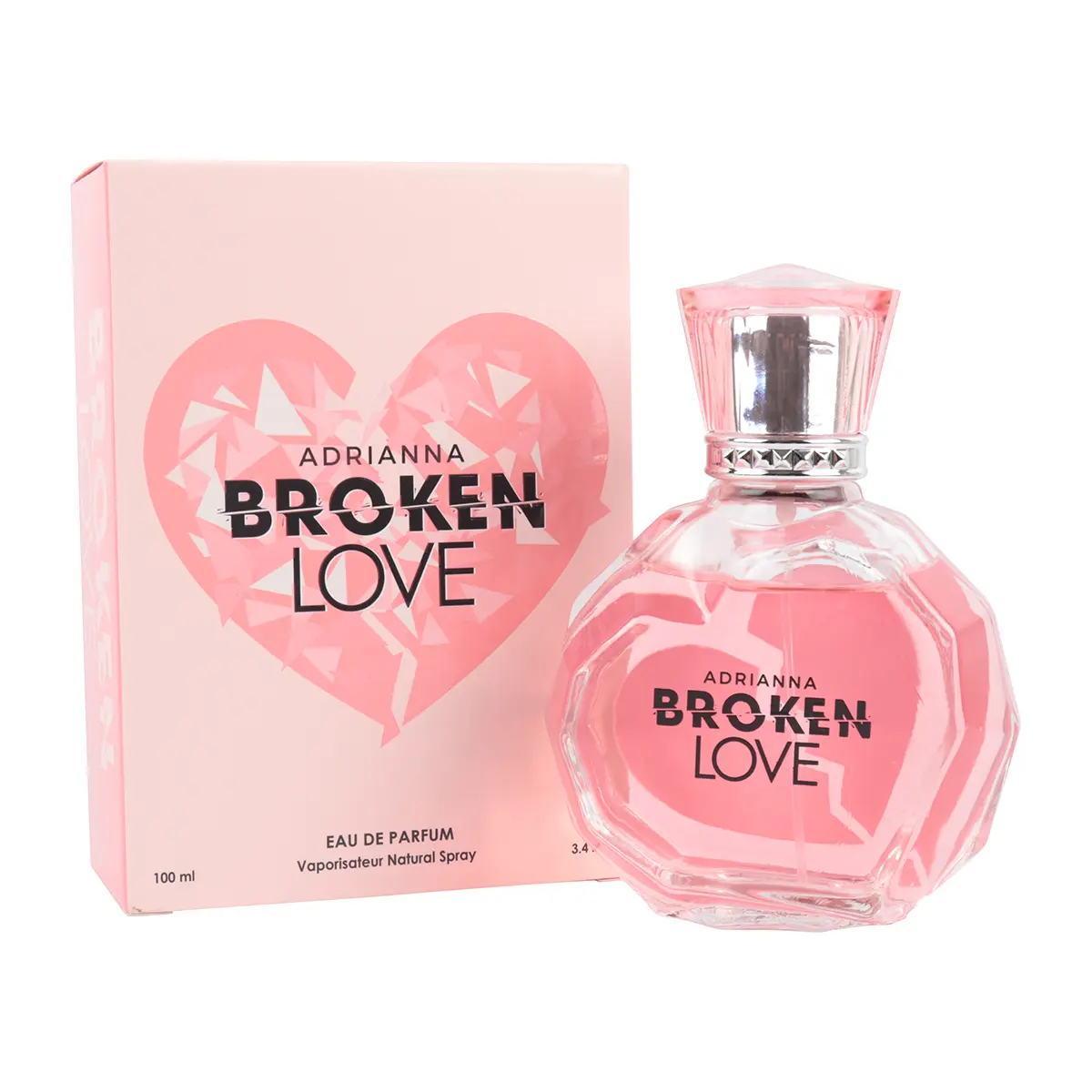 Adrianna Broken Love Eau De Parfum Natural Spray Perfume for Women 100ml/3.4fl.oz. - Fragrance for Women