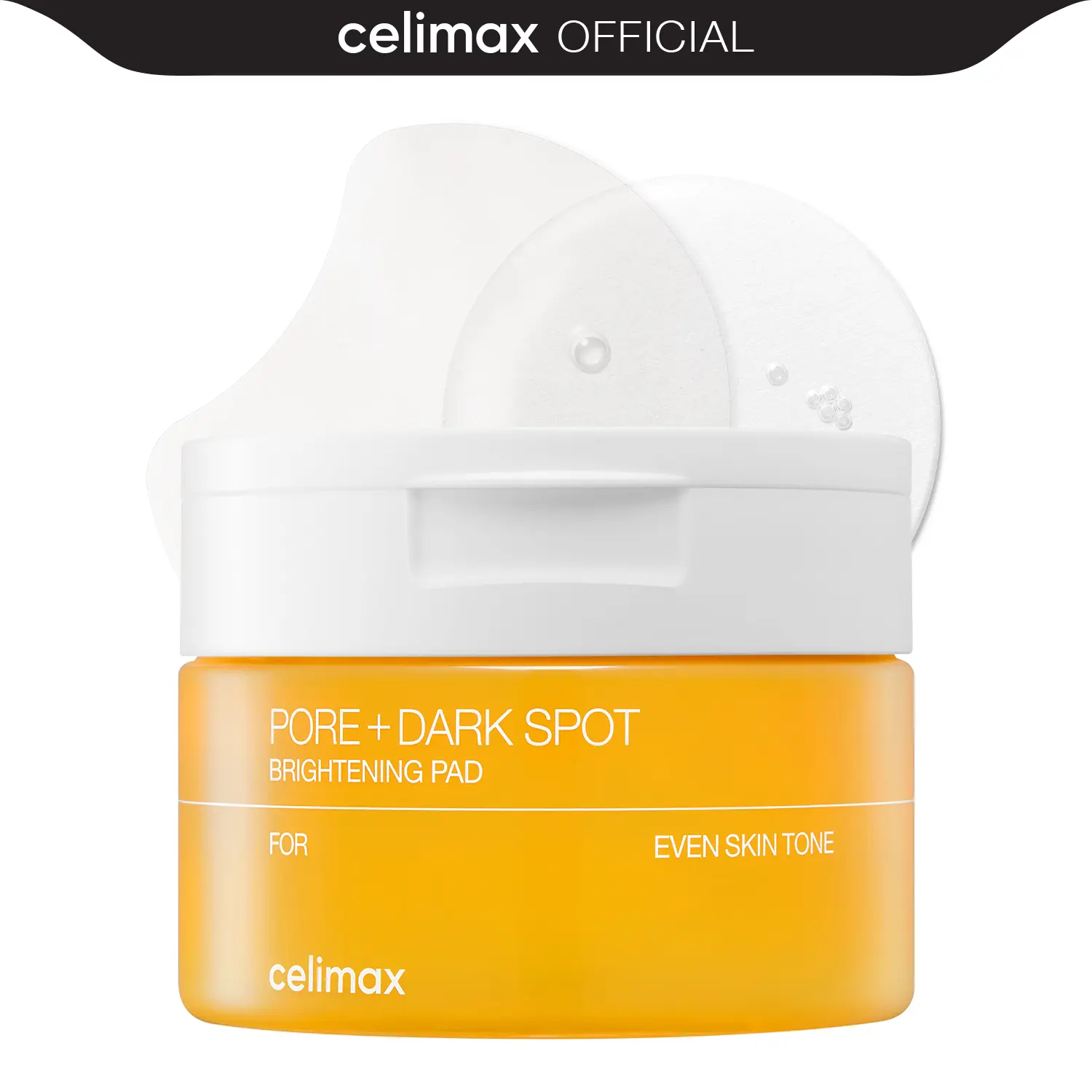 [celimax official] Pore+Dark Spot Brightening Pad | Exfoliating Peeling Pads for Enlarged Pores, with Hyaluronic Acid, Pore Minimizer, Non-Irritating, Hydrating, For Sensitive Skin (40/80 pads)