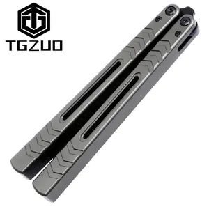 Butterfly Trainer Aluminum Handle, with Bottle Opener, Flip Tool Hand Spinning Skill Toy for Beginners, High-Quality Edc Tool