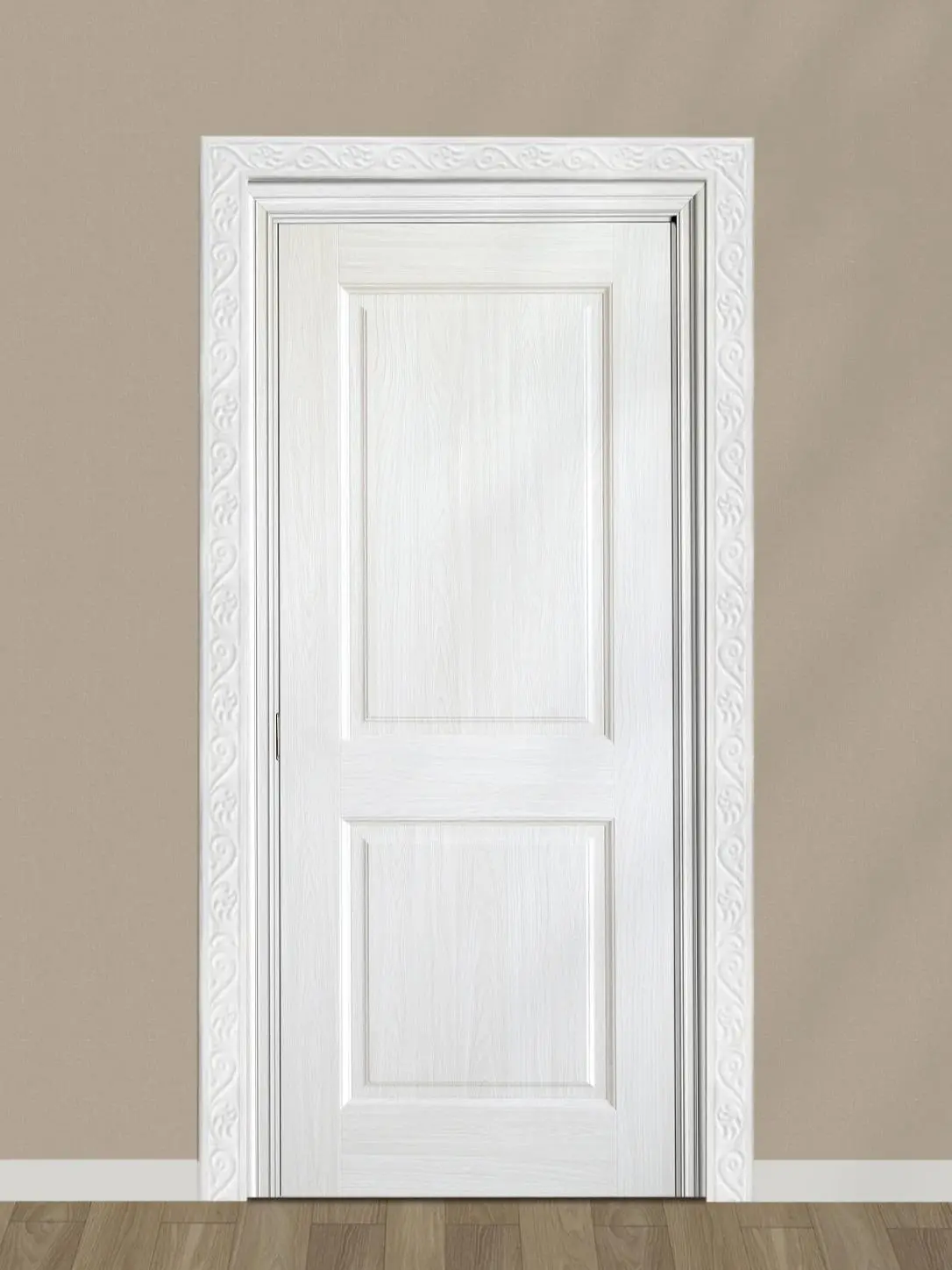 1-Piece Waterproof 3D Self-Adhesive European-Style Wall Baseboard Trim, Easy-Install DIY Home Improvement Decor for Renovation & Holiday Ornaments