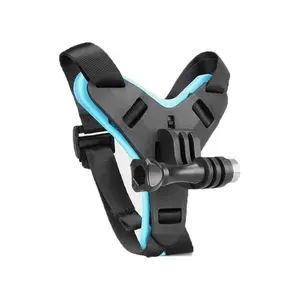 Motorcycle Helmet Chin Mount, Shake-Free Motorcycle Helmet Camera Mount, Off-Road Motorcycle Ride Camera Mount, Durable & Secure Fit