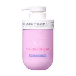 Solo En Ibiza Granada Groove Body Lotion (16.9oz/500ml) - Plum, Violet, Sandalwood, Amber Scent Daily Moisturizer with Long-Lasting Fragrance