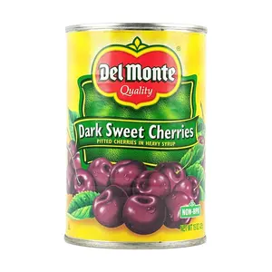 Del Monte Dark Sweet Pitted Cherries in Heavy Syrup,15 oz