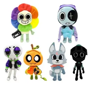 Cute Dandy's World Plush Toys Xmas Game Cute Pumpkin Gourdy Plush Stuffed Doll Birthday Gifts Toys Room Decoration
