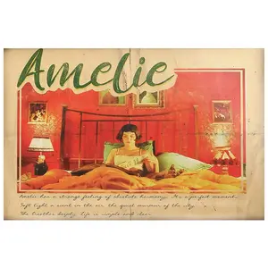 AMELIE Movie Poster | Le fabuleux destin d'Amélie Poulain Poster