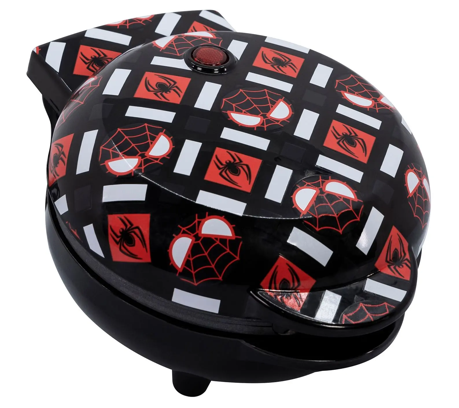 Uncanny Brands Marvel Mini Waffle Maker- Miles Morales