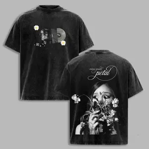 Retro Ariana - Petal Album Tee V2 High-Quality Unisex Washed Tee Eternal Sunshine Tour 2026 Graphic Vintage Petal Merch Streetwear Graphic Shirt Gift for Ariana Fan