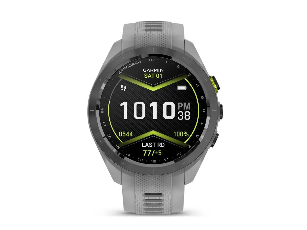 Garmin Approach S70, 42mm, Premium GPS Golf Watch, Powder Gray