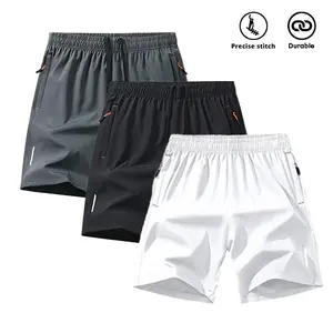 essential shorts，shorts for the summer，men shorts，shorts for summer，Men's Zipper Pocket Shorts, Breathable Comfortable Shorts for Daily Wear, Casual Men's Shorts for SummerFitness Beach Shorts Men's Casual Breathable Shorts casual comfy
