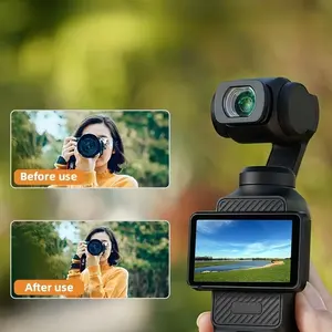 Magnetic Wide-Angle Lens for DJI Osmo Pocket 3, 112° Ultra Wide View, High Definition Low Distortion, Magnetic Quick Install, Lightweight Portable. Camera Lens Filter for Vlog Travel Landscape Shooting, Perfect Pocket 3 Accessory