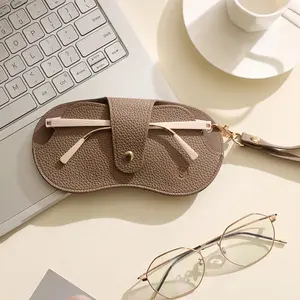 Glasses Case Holder Portable Slim Sunglasses Pouch Soft Eyeglasses Bag Eyewear Sleeve For Women Men