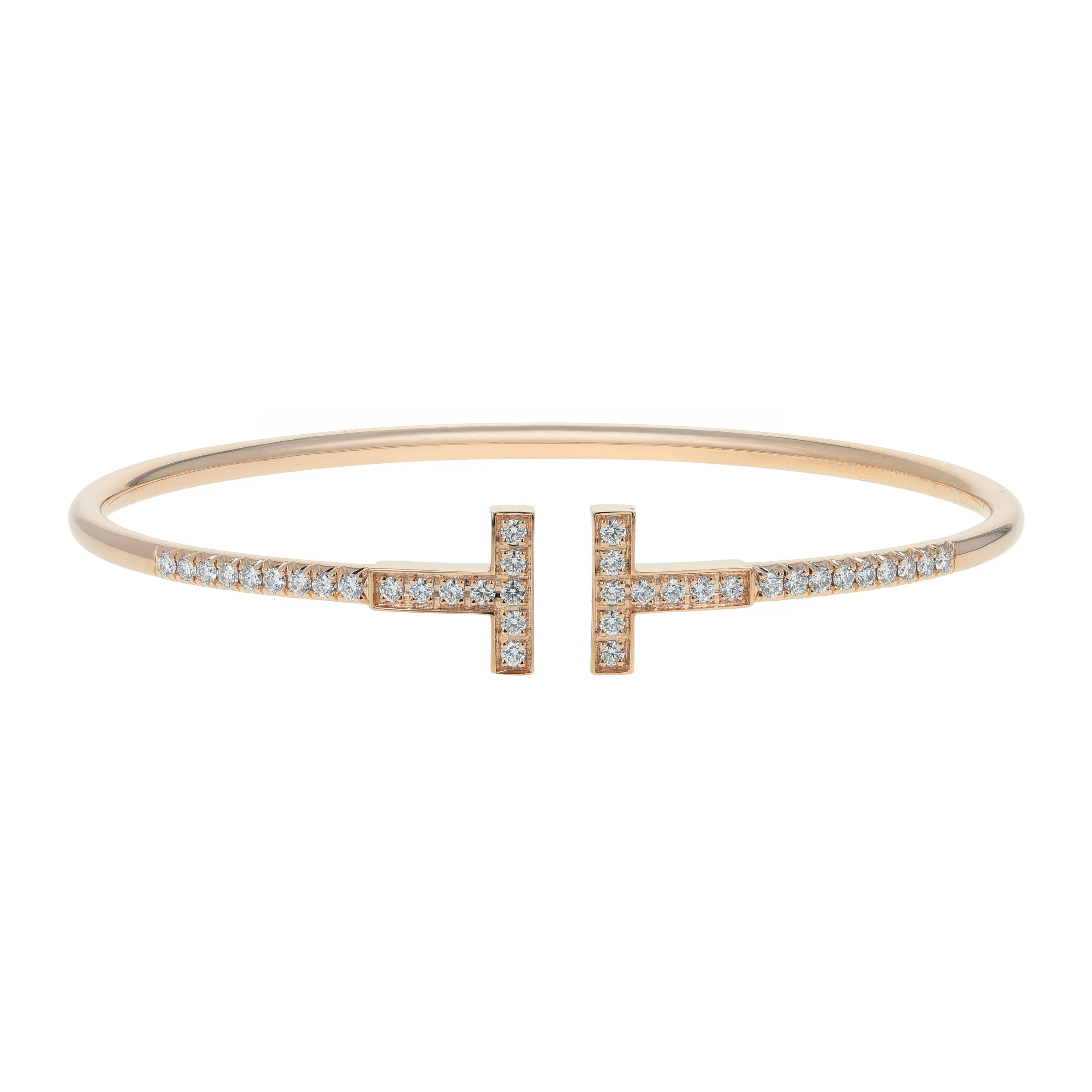 Pre-owned Tiffany & Co. Tiffany T Cuff Bracelet