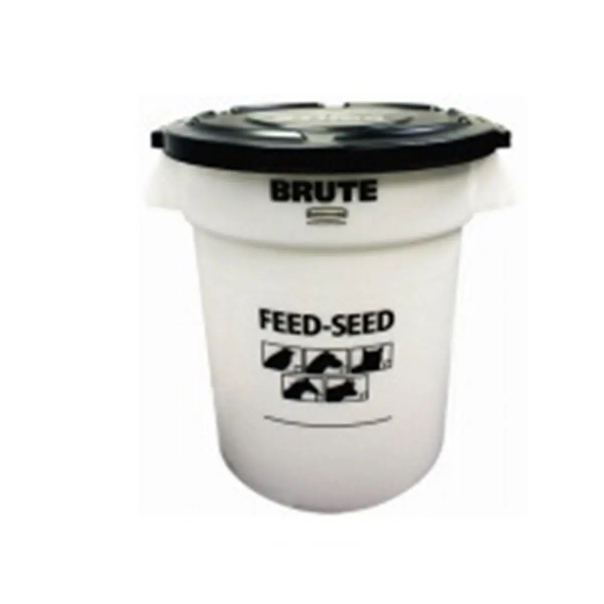 212 MAIN 20 gal Feed & Seed Feeding Bucket - Rubbermaid Commercial NSF Certified Feeding Tool for Dry Food, Food Storage Containers (Lid Not Included)