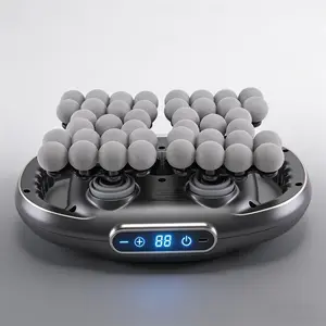 42/12-Head Quiet Massage Gun with Red Light Therapy, Deep Tissue Percussion Massager for Muscle Recovery & Pain Relief, Suitable for Back, Shoulders, Legs & Foot, Great Gift for Friends and Family