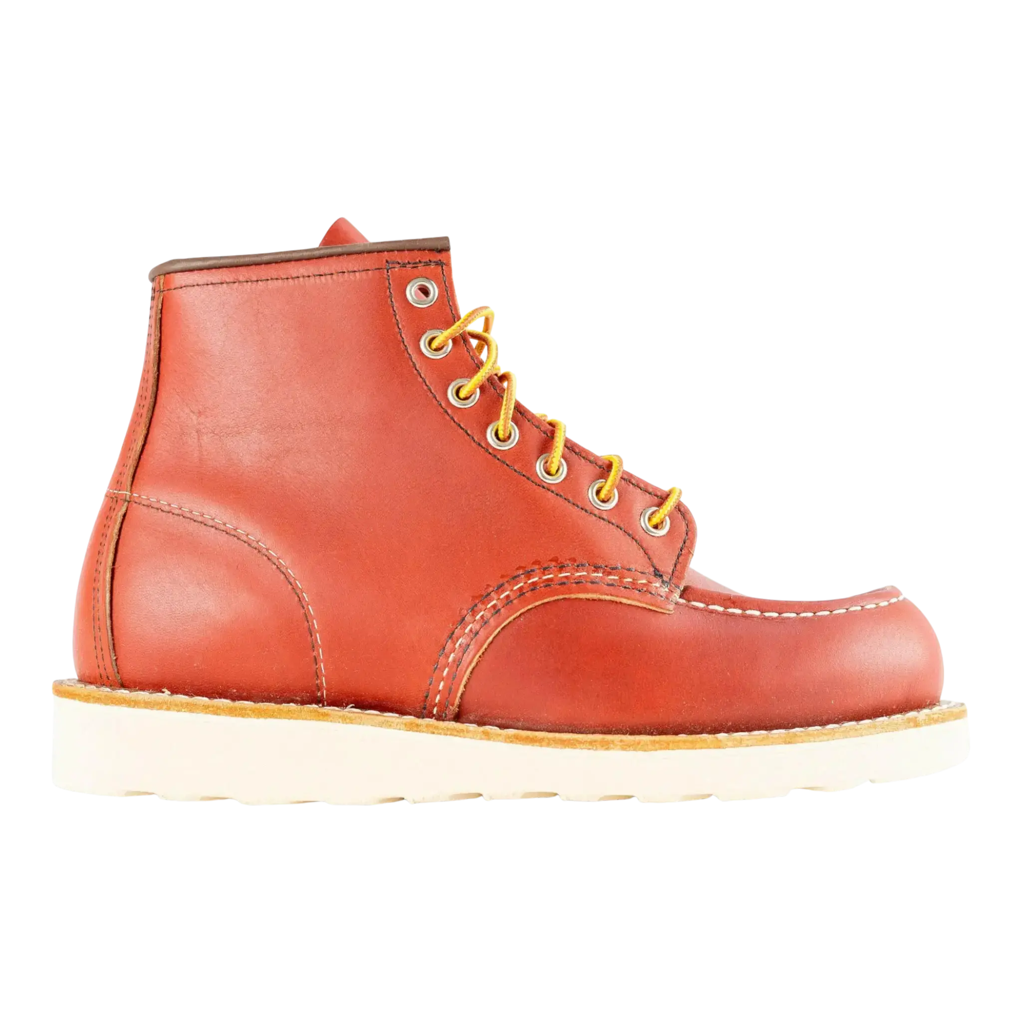 Red Wing Heritage 8875 6-Inch Classic Moc Toe Boot in Oro Russet Leath Leather | Men's