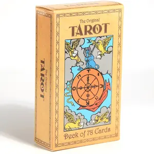 78 Tarot Cards Portable Fortune-Telling Game, Educational Multiplayer Card Games, Easter Christmas Halloween Gift, Tarot Card Decks